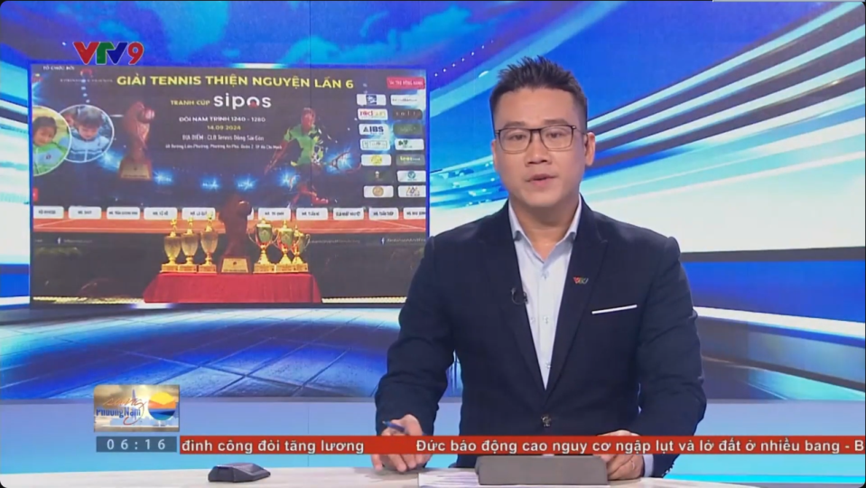VTV9 - Giải Tennis Thiện nguyện Robinson & Friends lần thứ 6