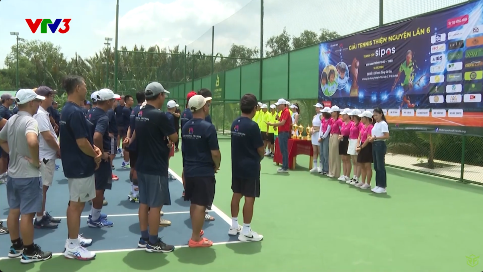 VTV3 - Giải Tennis Thiện nguyện Robinson & Friends lần thứ 6